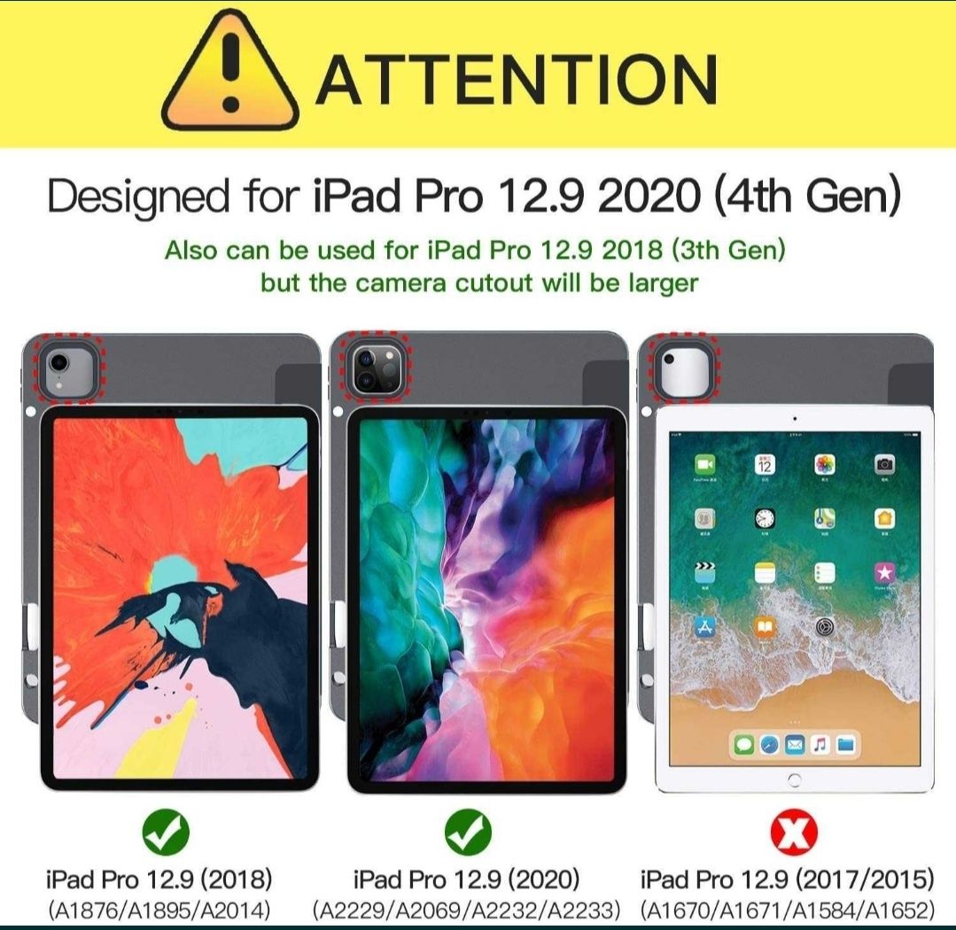 Husa IPad Pro 12.9 gen 4 2020 / gen 3 2018