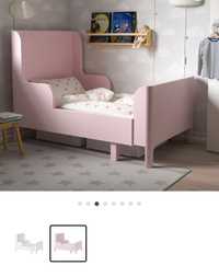 Pat copii roz Ikea