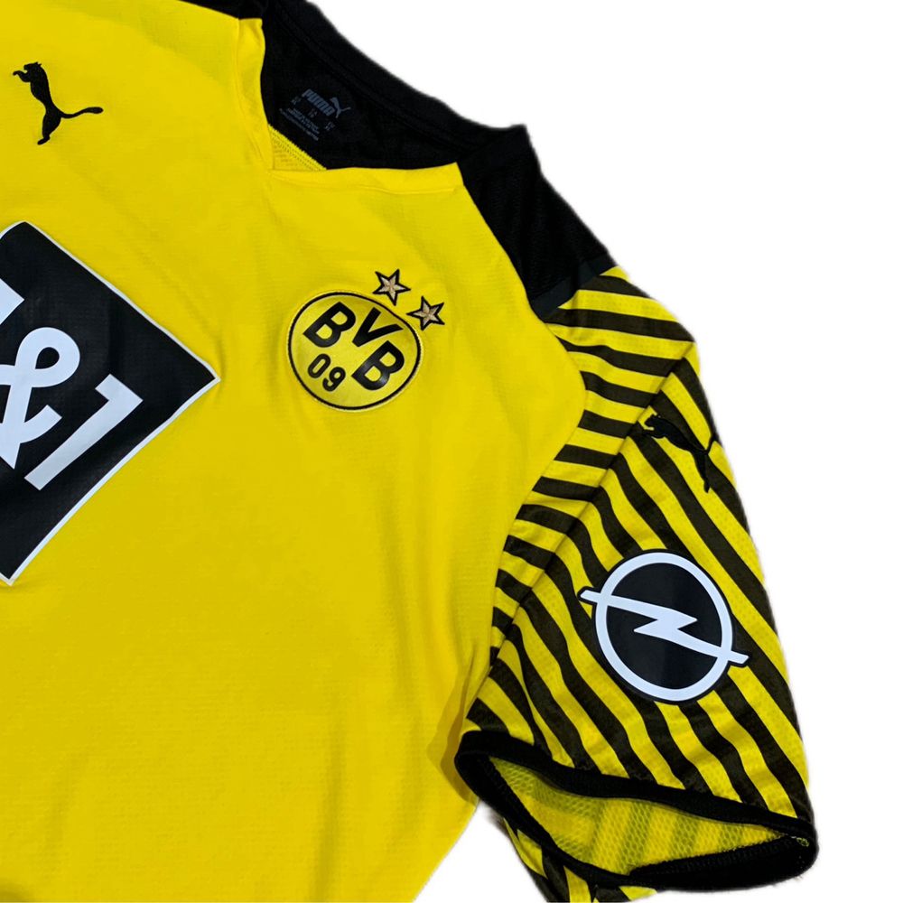 Оригинална мъжка тениска Puma x Borussia Dortmund | M-L размер
