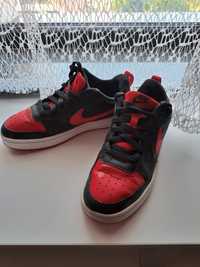 Air force 1 low red and black