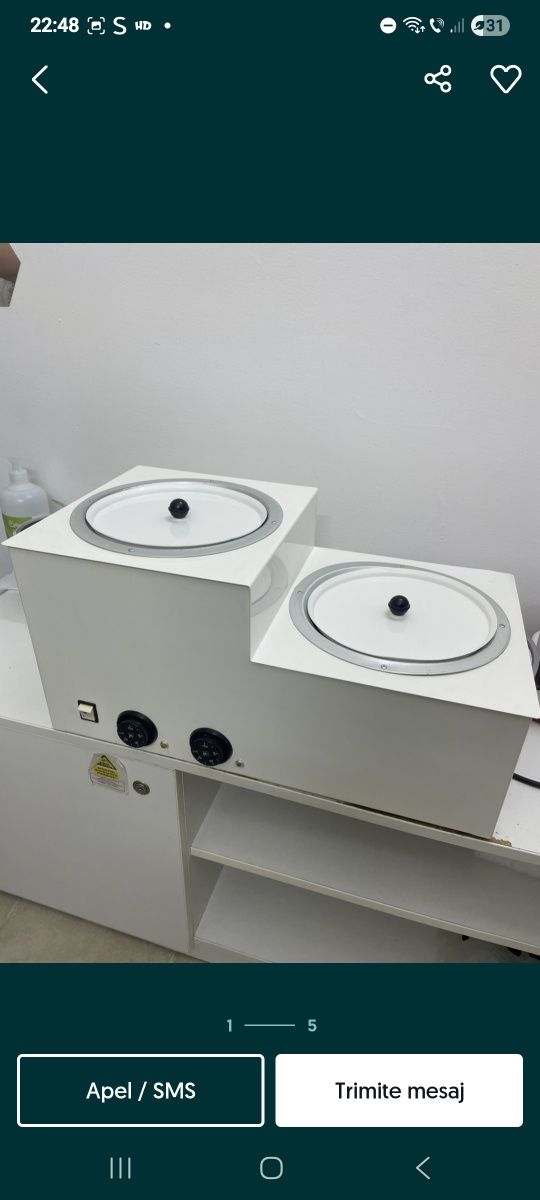 Vând decantor ceara
