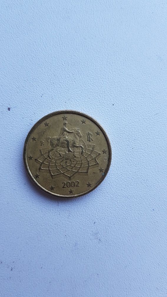 Moneda 50 EuroCent din 2002 pt colectionari