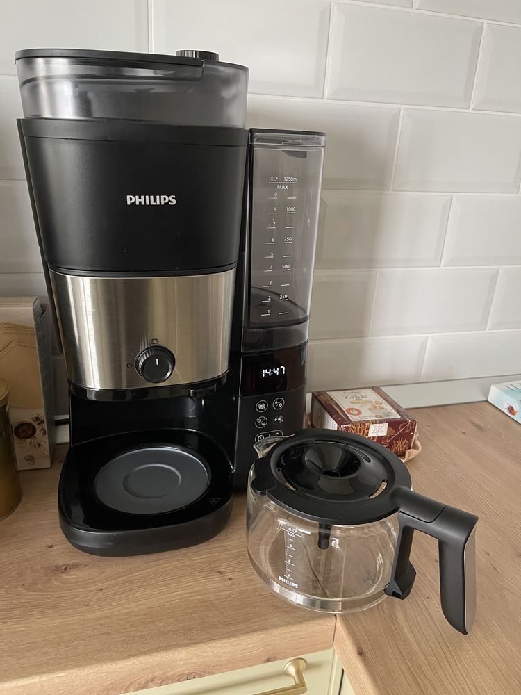 Cafetiera PHILIPS HD7900/50 All-in-1Brew, 1.25l, 1000W