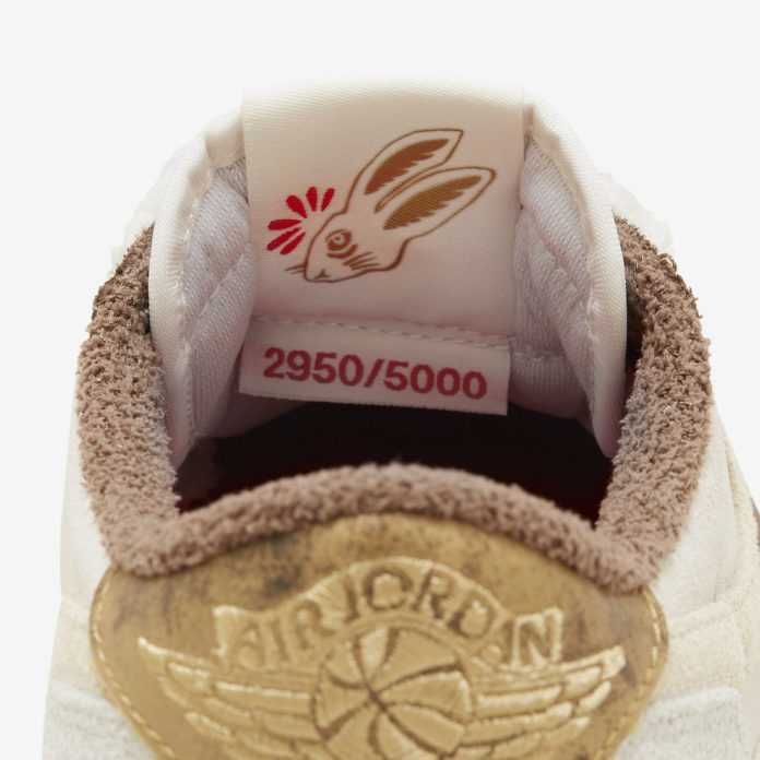 Кроссовки кеды Nike Air Jordan 1 Low OG «Year of the Rabbit»