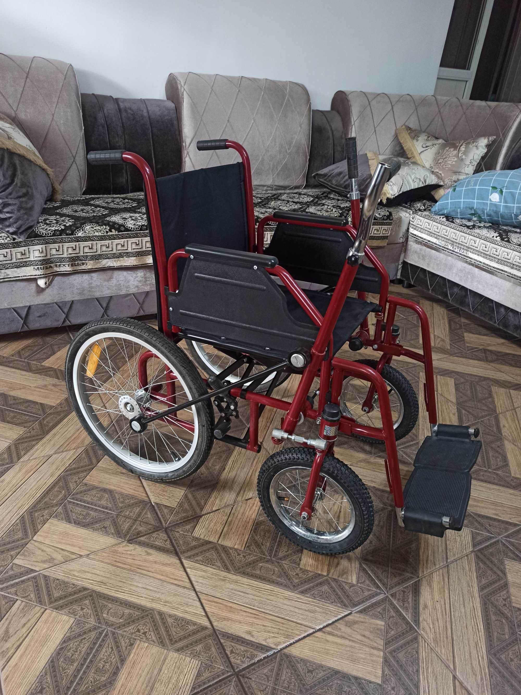 Инвалидная коляска с рычагами  nogironlar aravachasi Ногиронлар