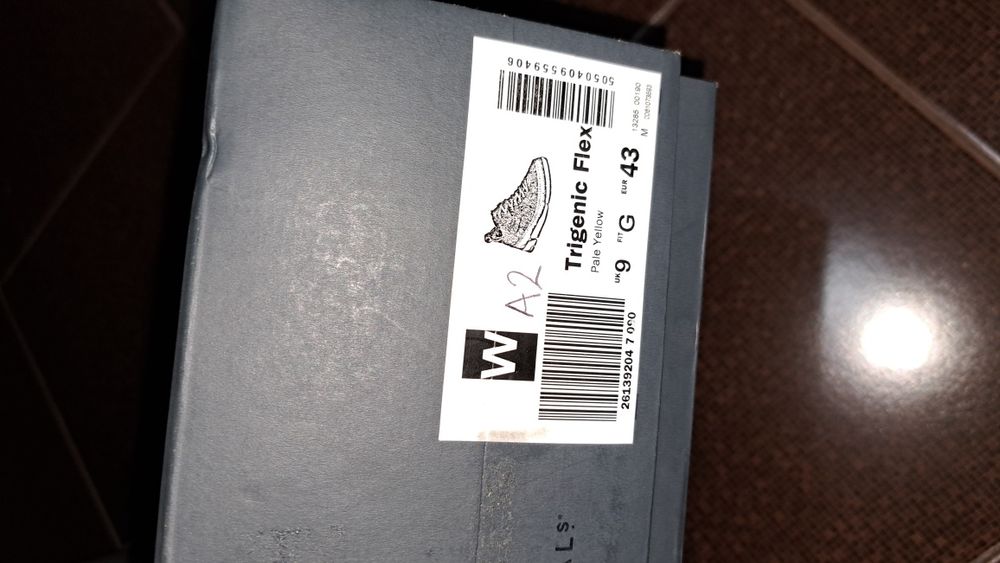 Adidasi Clarks trigenic piele maro galbeni 43