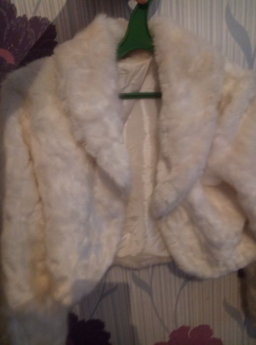 Белая Шубка для свадьбы