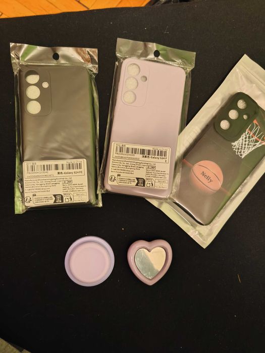 Подарявам калъфи Samsung S24 FE и pop socket