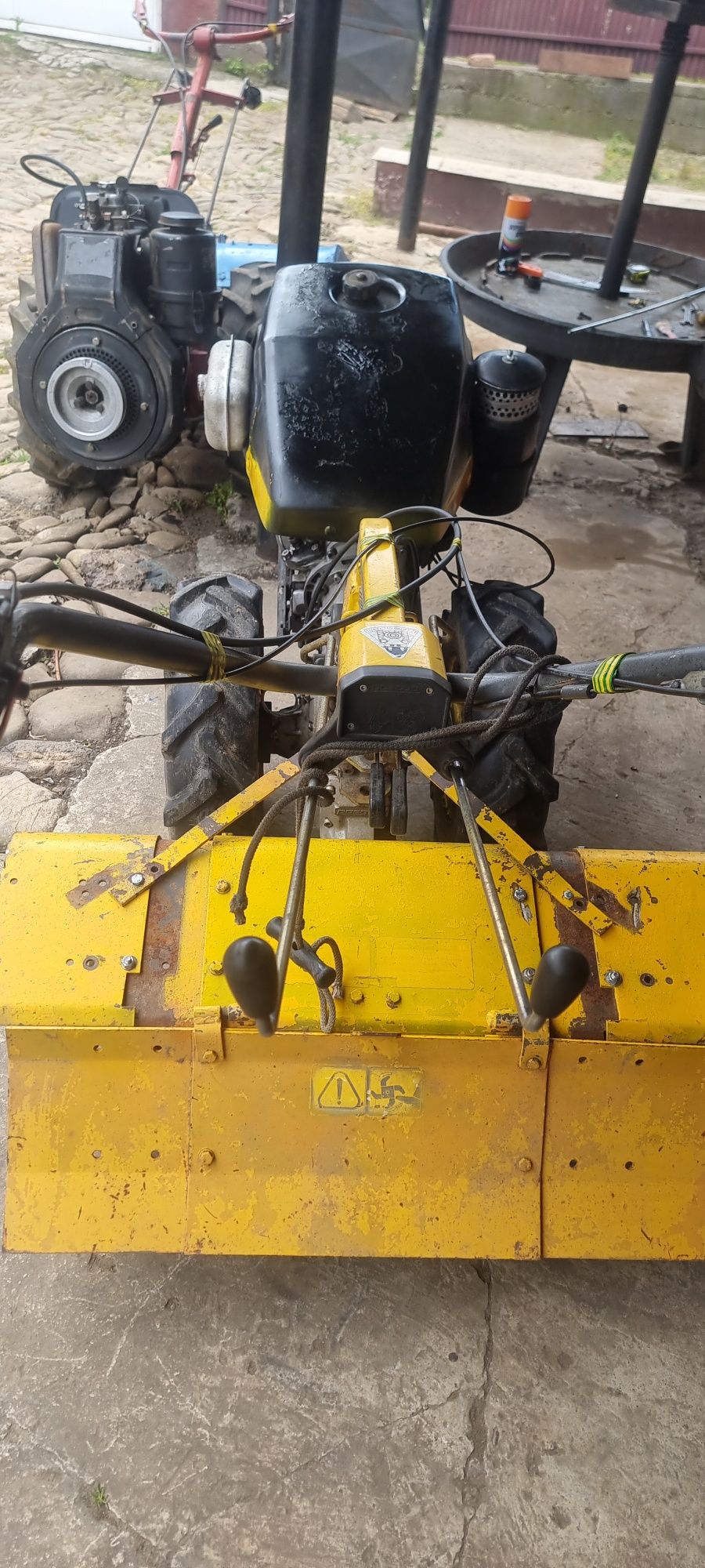 Motocultor Pasqually cu freză!