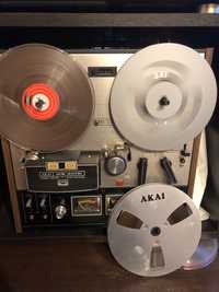 Magnetofon Akai GX-210D autoreverse 3 capete, 3 motoare  + banda noua