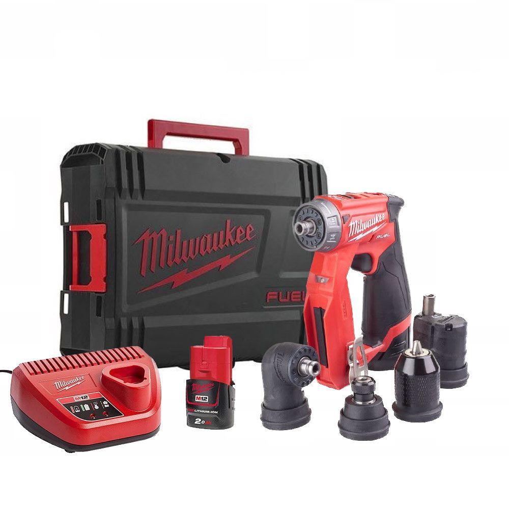 Шуруповёрт Milwaukee M12 FDDXKIT-202X FUEL
