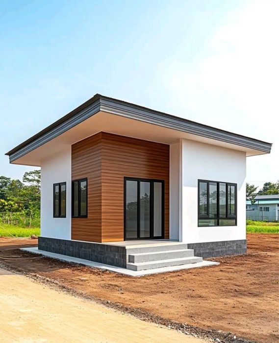 Vindem case pe structura metalica