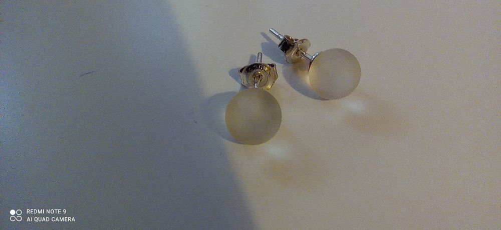 Love glass Обици сребро 925