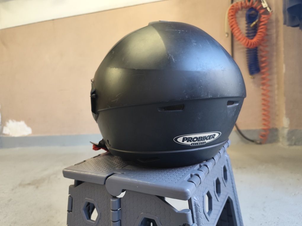 Каска Probiker, XL с вградени очила