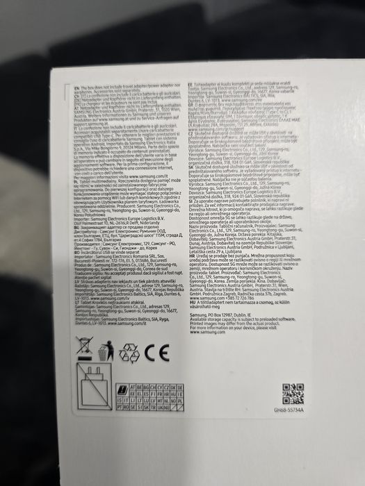 Samsung galaxy Tab A9+, SM - X216B