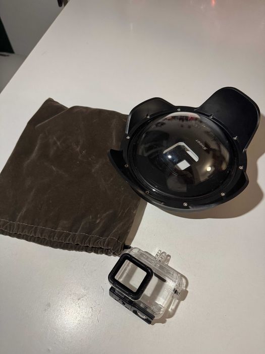 GoPro Dome 6 inch cu parasolar Gopro Hero 5, Hero 6 sau Hero 7