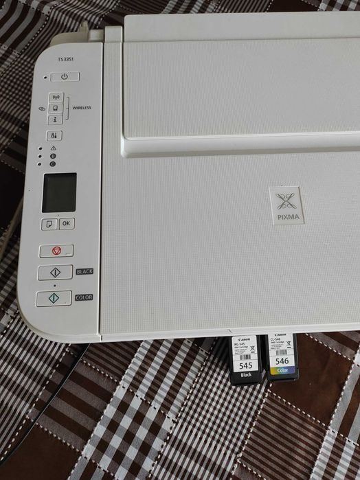 Мултифункционално у-во CANON PIXMA TS3351 WHITE