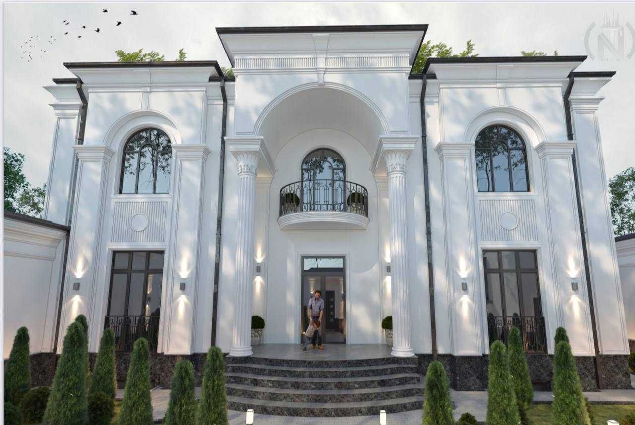 Современный дом 5.5 сотых в Согдиане цена 250000уе торг ест
