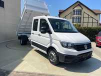 Volkswagen Crafter Doka 7LOCURI  PUNTE DUBLA  BASCULABIL Vw Crafter Doka 2.0TDI, 177CP, Clima, Webasto, Camera, Comenzi volan