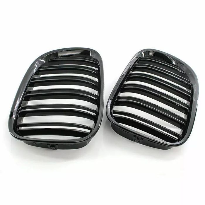 Grile/nari duble M Bmw seria 7 F01/F02 negru lucios noi