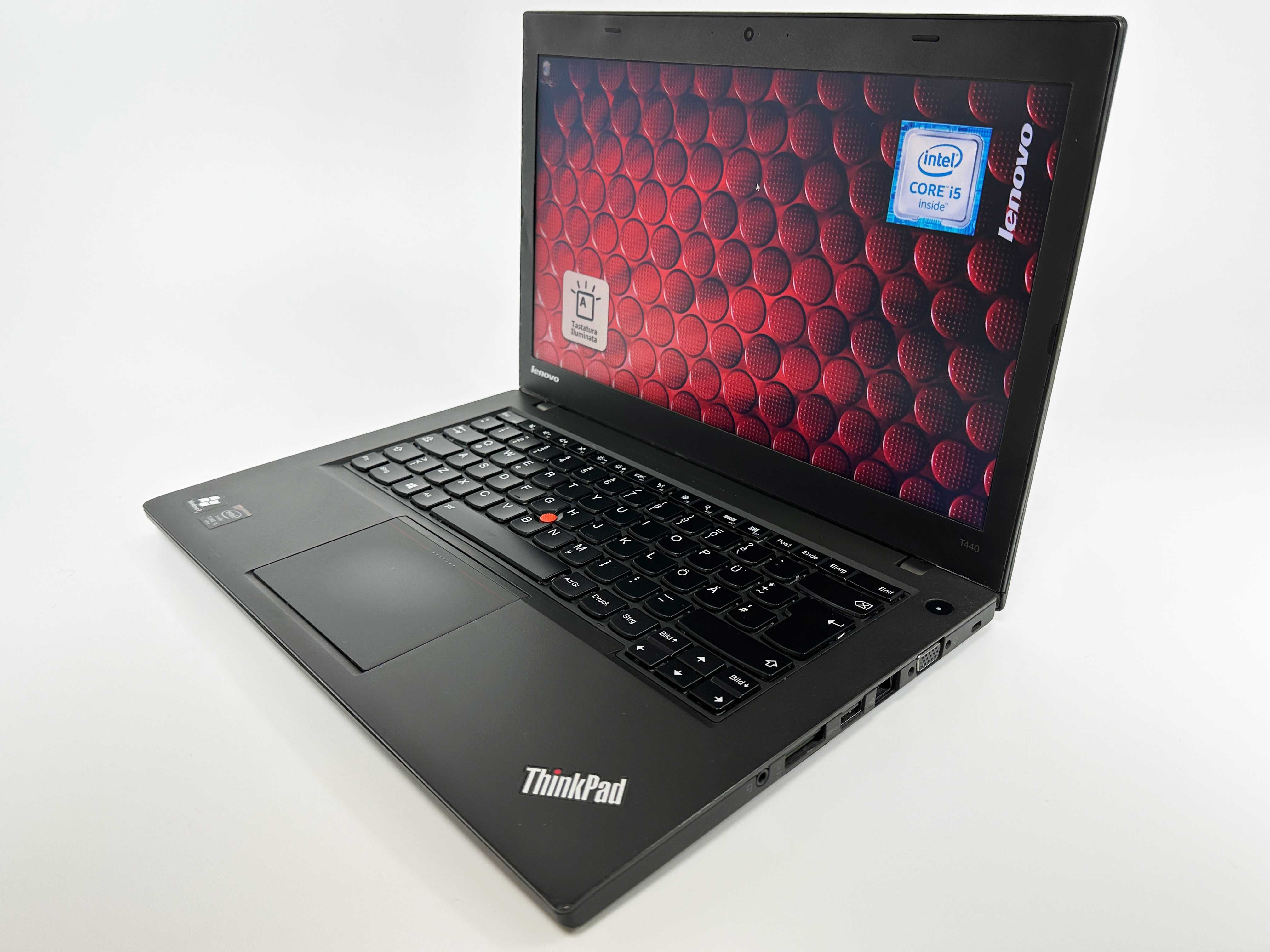 Laptop Lenovo Thinkpad T440 i5 SSD Business CA NOU Garantie 12 luni