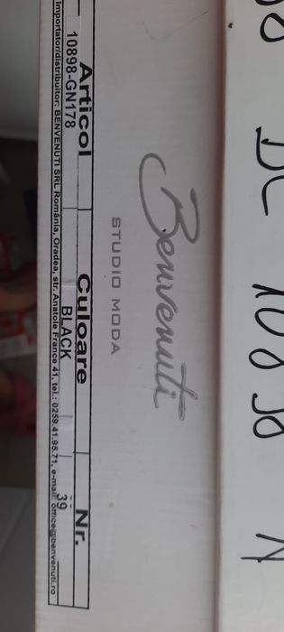 Cizme piele Benvenuti + o pereche gratuita de pantofi