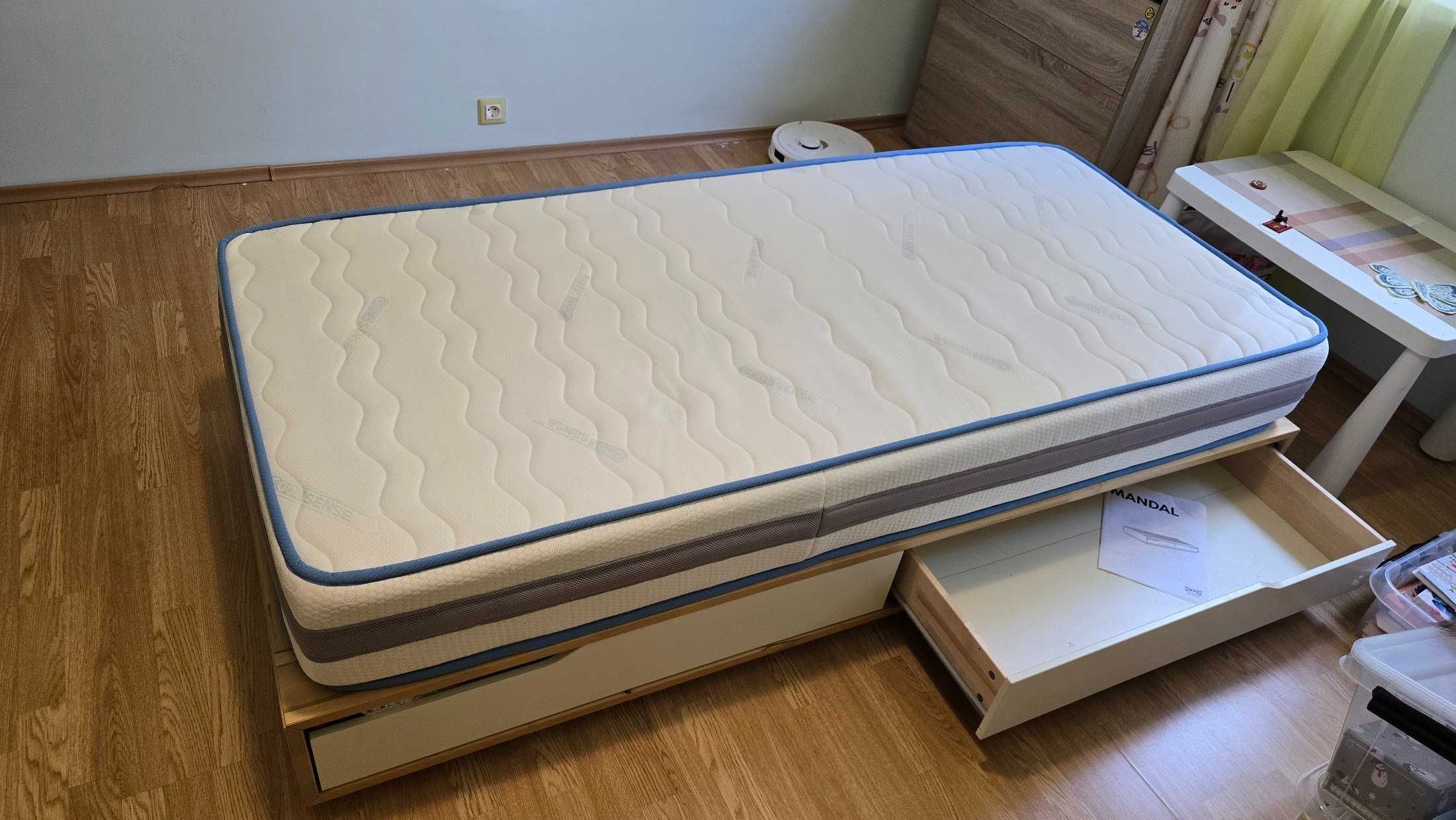 Легло 90х202 IKEA MANDAL
