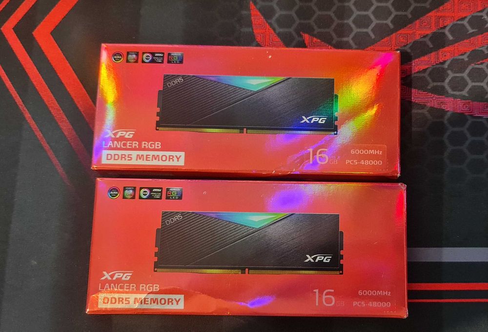 RAM DDR5 Adata XPG LANCER RGB (2x16gb) 32gb - AX5U6000C4016G-CLARBK
