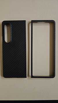 Husa kevlar, carbon slim Samsung Fold 4 carcasa