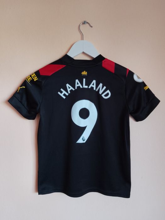 Tricou Fotbal Copii Manchester City #9 Haaland