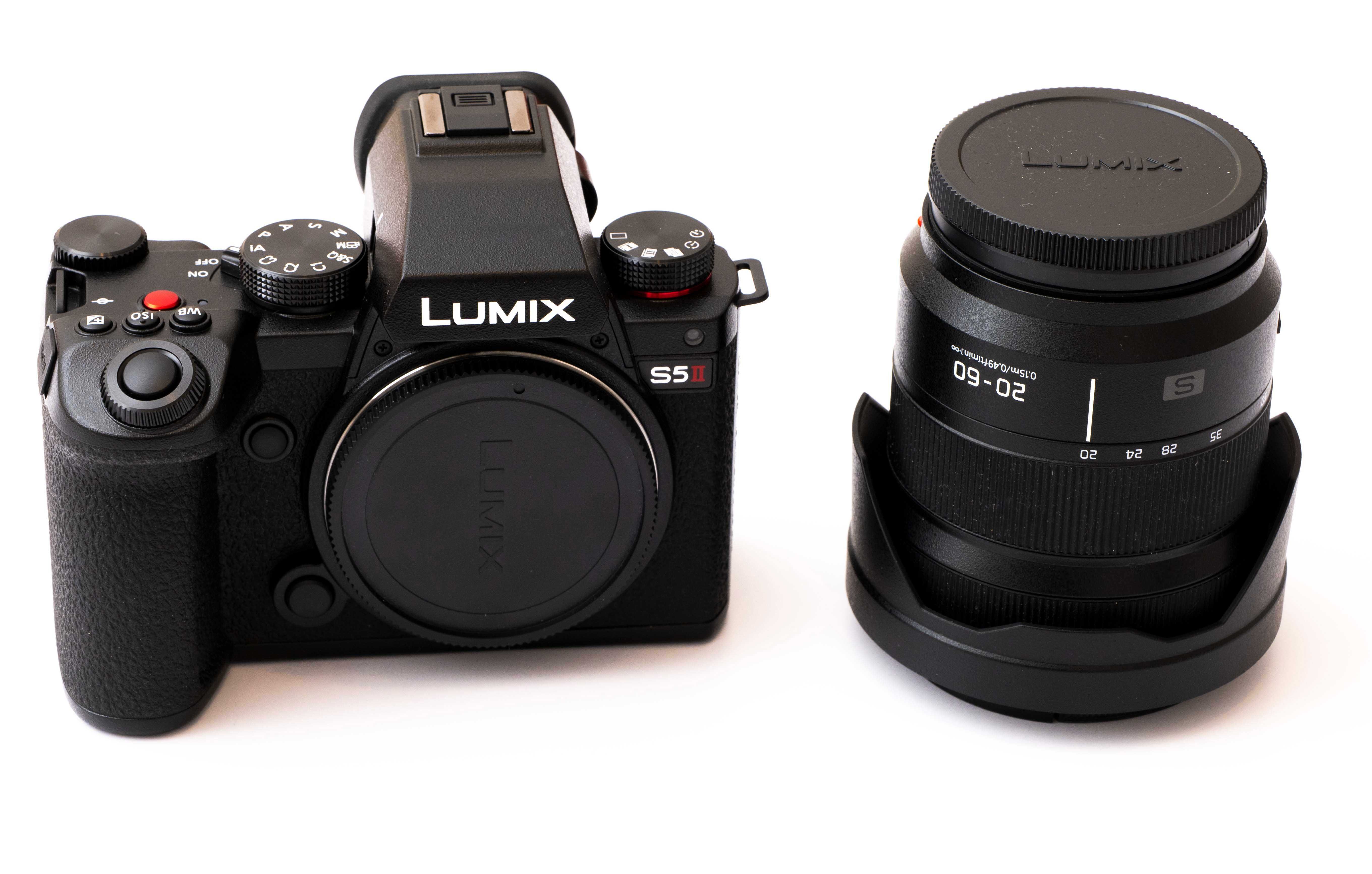 Panasonic Lumix S5 II + обектив Panasonic S 20-60mm f/3.5-5.6