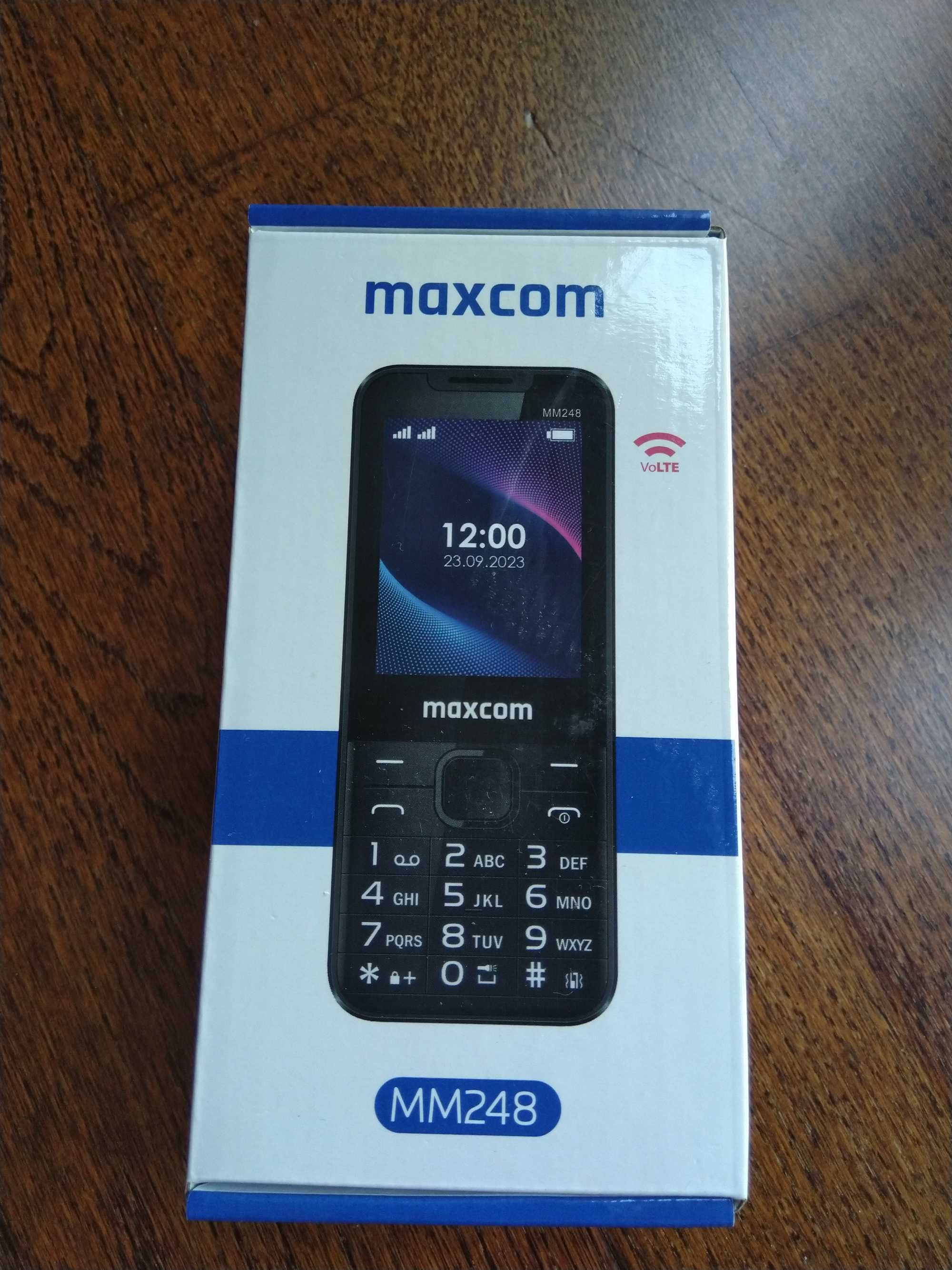Maxcom MM248 Black 4G