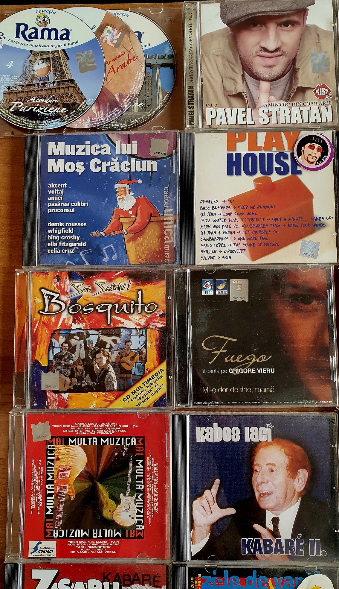 Lot 25 CD-uri audio plus BONUS 15 buc. CD-R