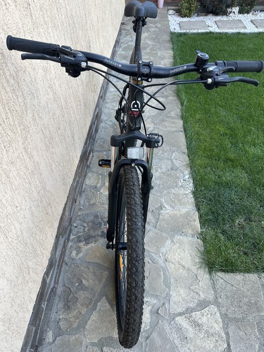 Bicicleta mountainbike Omega ROWAN 27.5", cadru 49 cm, Negru/Rosu