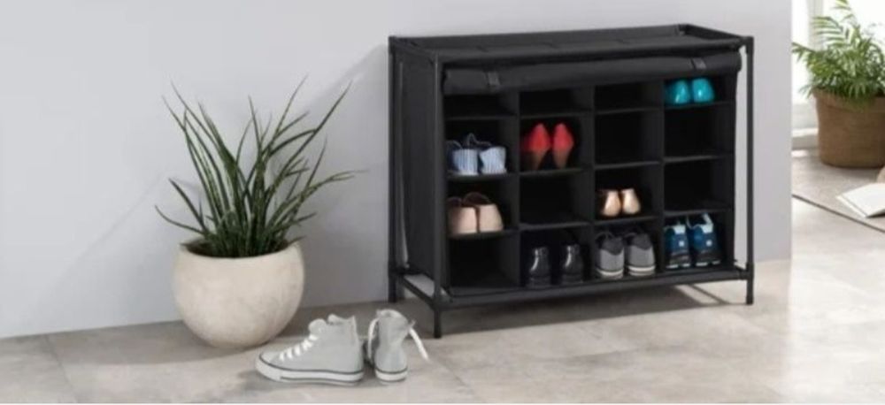 Текстилен шкаф за обувки