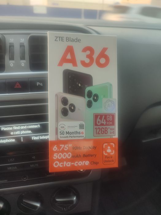 ZTE BIade A36  ZTE BIacbe A 36