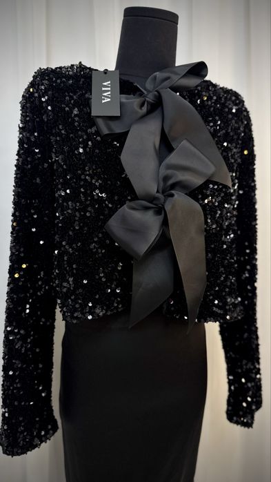 Жакет с пайетками