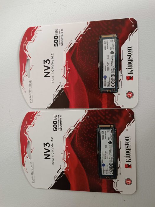 Ssd nvme Kingston nv3 500Gb -nou sigilat !