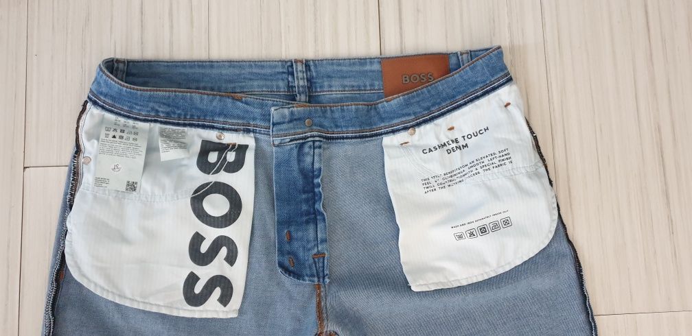 Hugo Boss Maine Stretch Regular Fit / 36/32 ОРИГИНАЛ Мъжки Дънки!