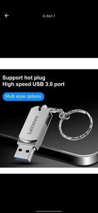Ta'rif Lenovo uchun foydali tezlikdagi USB3.0 xotira kartasi