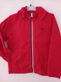 Jacheta de ploaie copii Gant, rosie , unisex, 7-8 ani