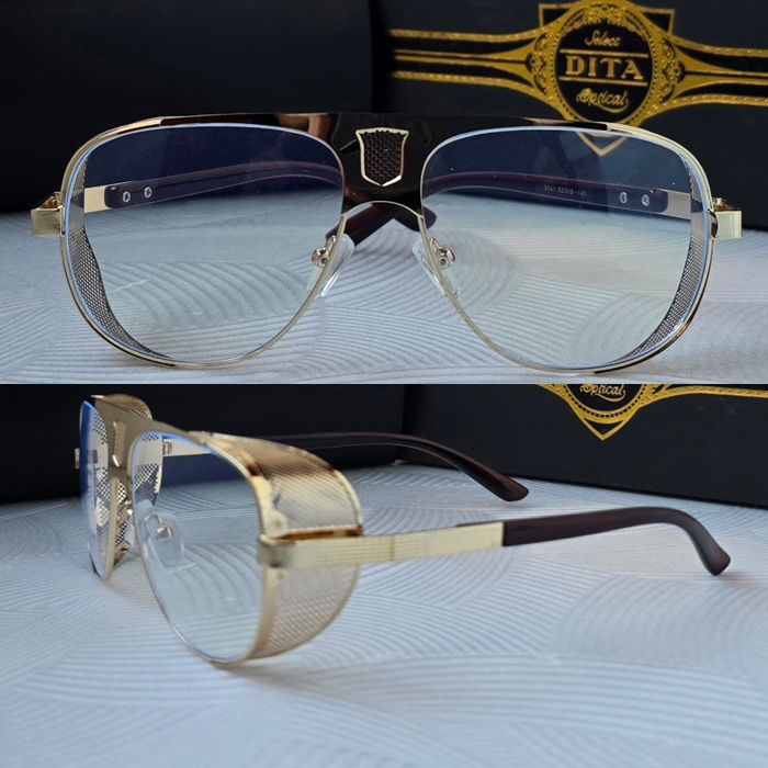 Мъжки слънчеви очила dita с капаци отстрани 4 цвята