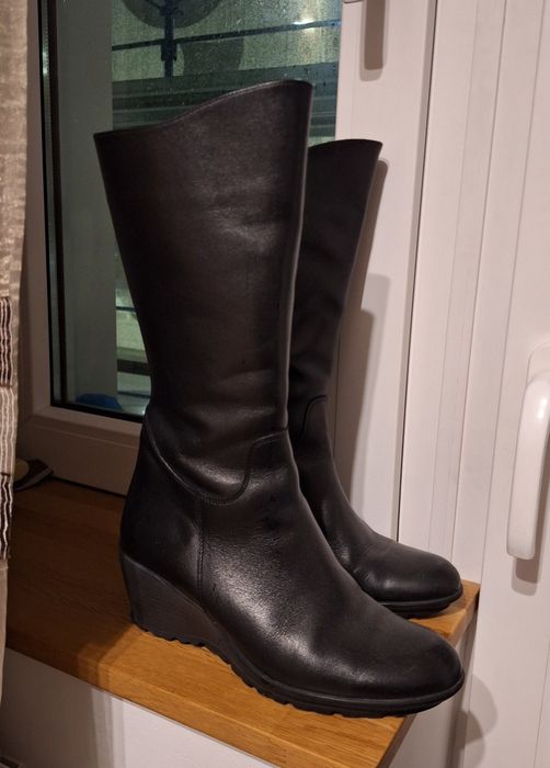 Cizme 37 piele naturala, stare f buna