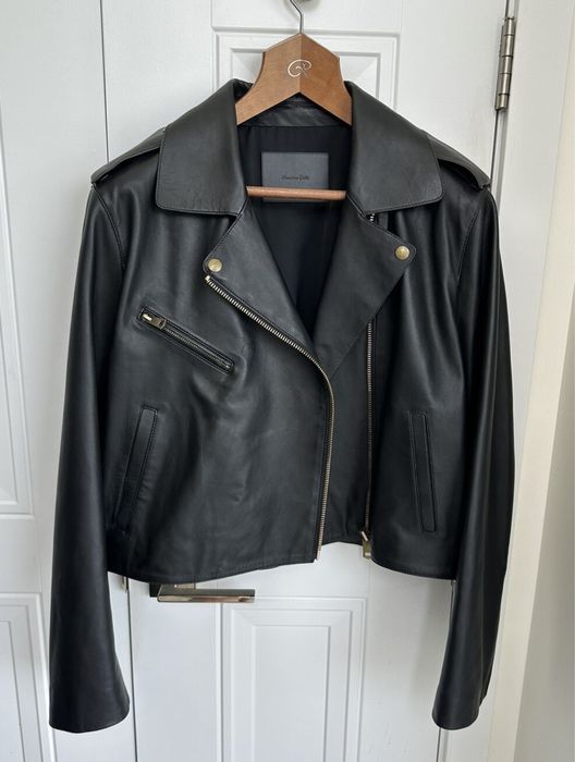 Massimo Dutti яке естествена кожа