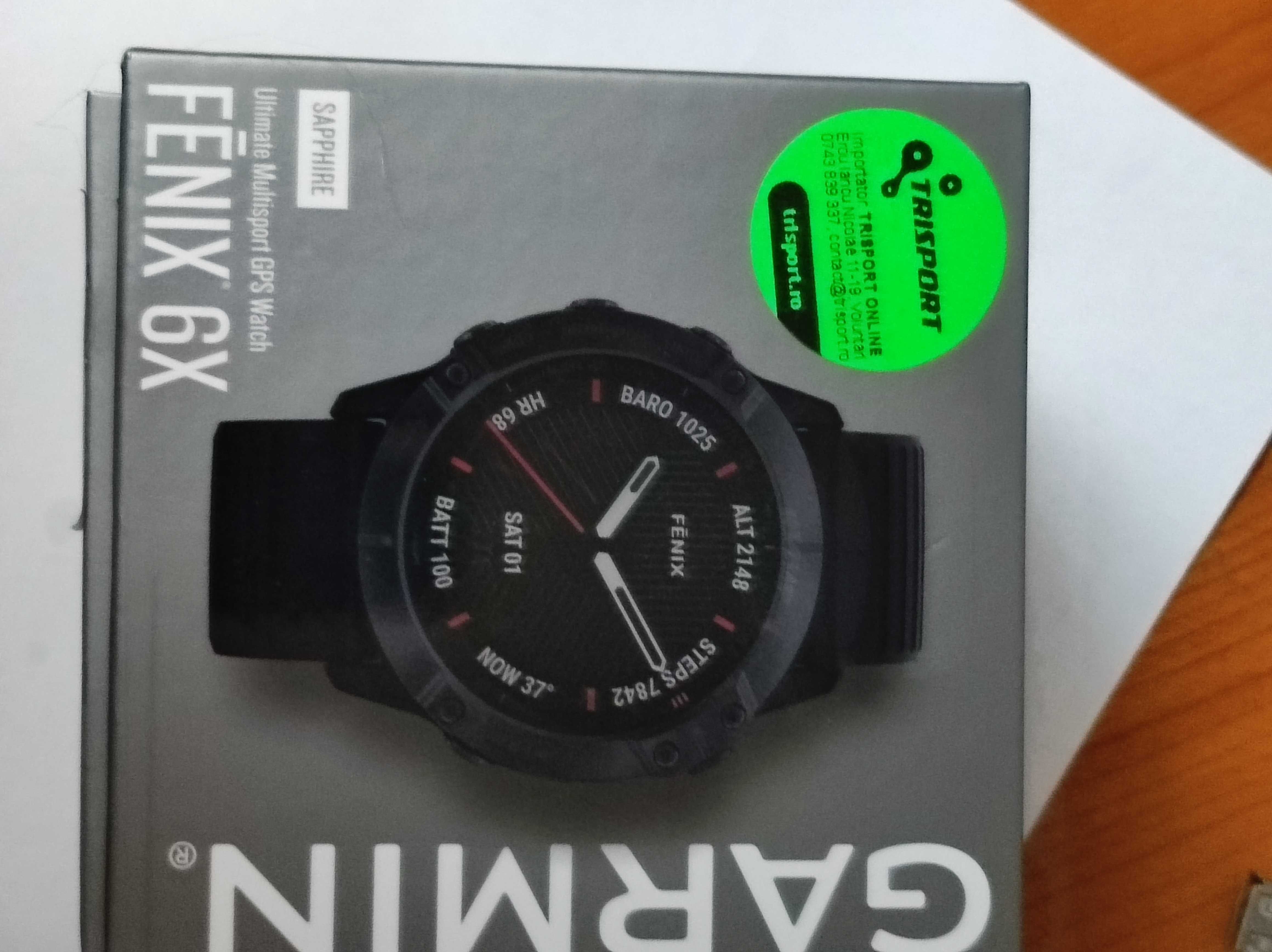 Ceas  Garmin Fenix 6X PRO SAPPFIRE