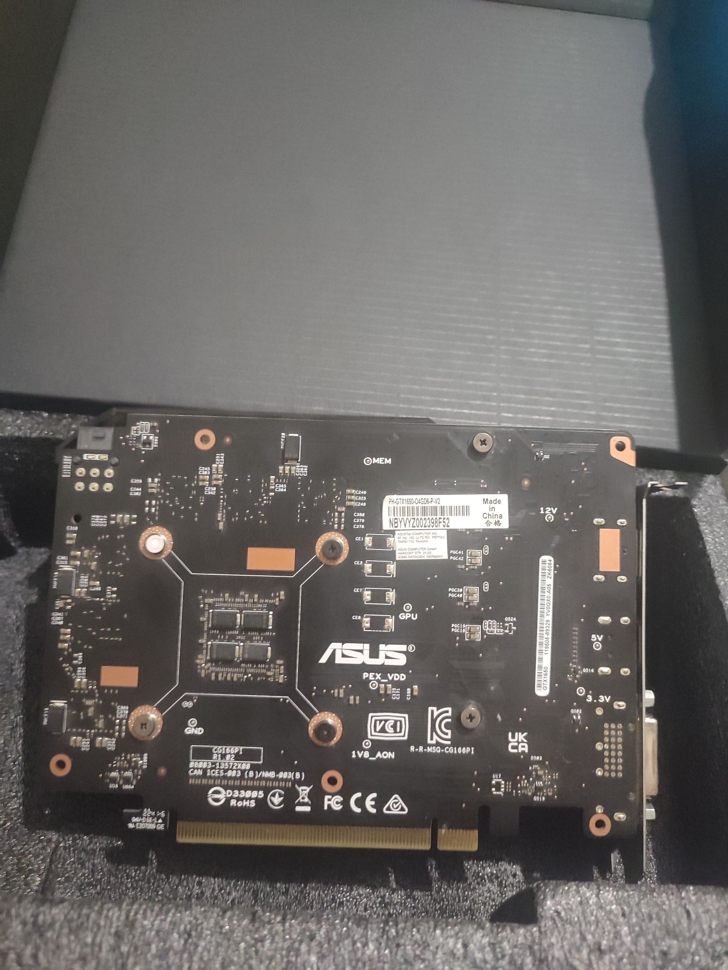 Видеокарта Gddr6 ASUS PH-GTX1650