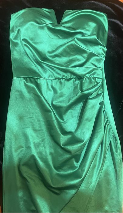 Rochie verde eleganta