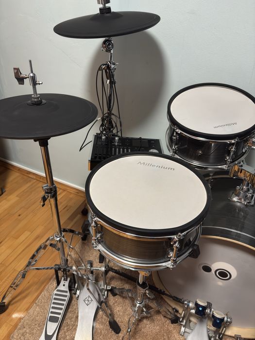 Set Tobe Electronice Millenium MPS-1000 + Pedală Dublă Dixon PP-P2D