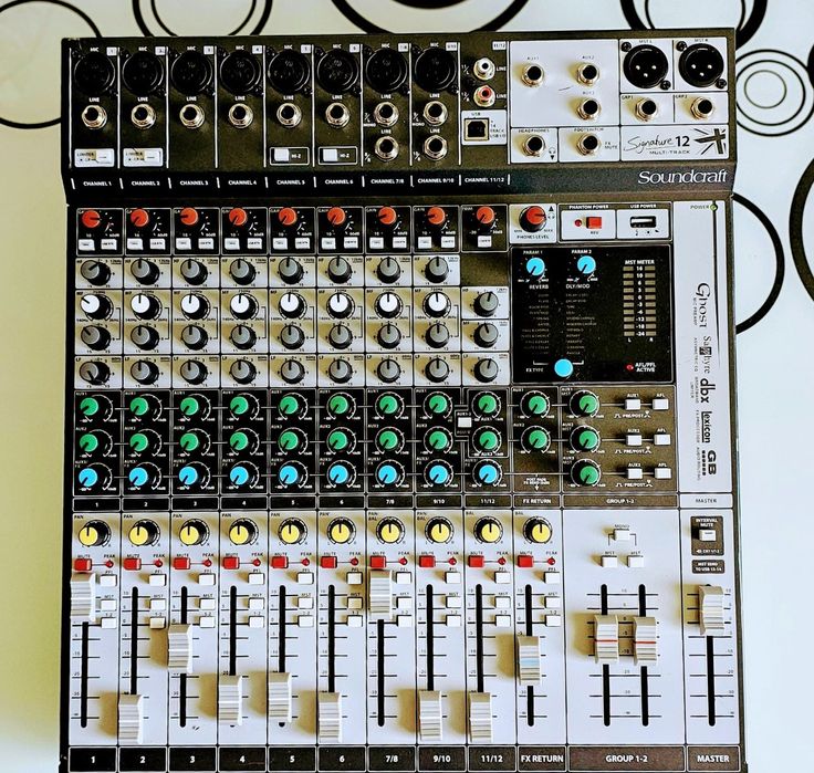Mixer Audio Soundcraft Signature functionalitate partiala