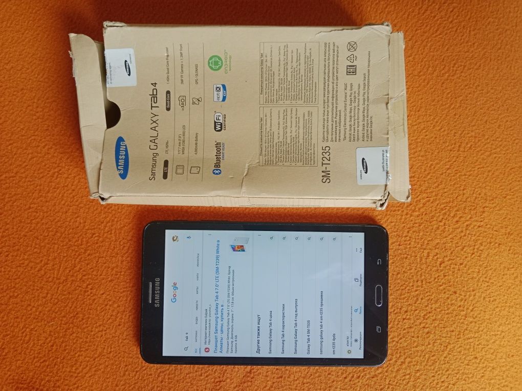 Продам планшет Samsung Tab4